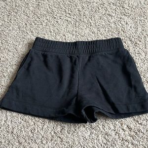 Black Sweatshorts